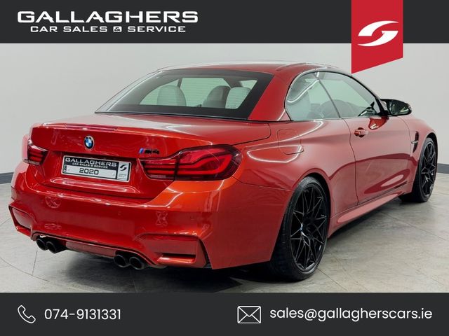 Image for 2020 BMW M4 (202) M4 CONVERTIBLE COMPETITION PACKAGE 3.0 TWIN POWER 444BHP
