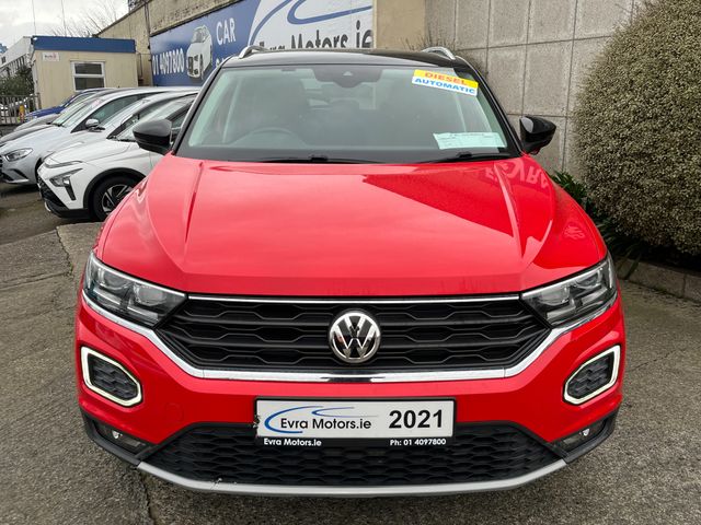 Image for 2021 Volkswagen T-Roc STYLE AUTOMATIC 2.0 DIESEL //LOW MILES//REVERSE CAMERA//KEYLESS ENTRY//ADAPTIVE CRUISE CONTROL//