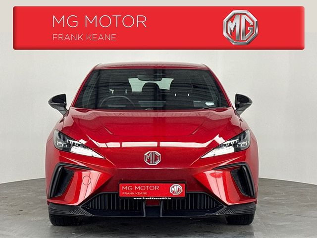 Image for 2023 MG MG4 SR**DIGITAL DASH**TOUCH SCREEN MEDIA**APPLE CAR PLAY**MULTIFUNCTIONAL STEERING WHEEL**CRUISE CONTROL**PARKING SENSORS**ELECTRIC HANDBRAKE**AUTO LIGHTS**LEATHER ARMREST**ISOFIX**