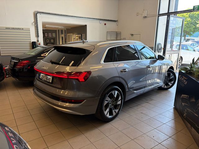Image for 2020 Audi e-tron 50 230KW Q Sport 5DR Electric. NCT, 2Keys, Mirror Link, Reverse Cam, MFSW, Cruise Control, Full Leather, Full Electrics, Parking Sensors, Alloy Wheels, Dual Climate Control, Heated Seats, & more.