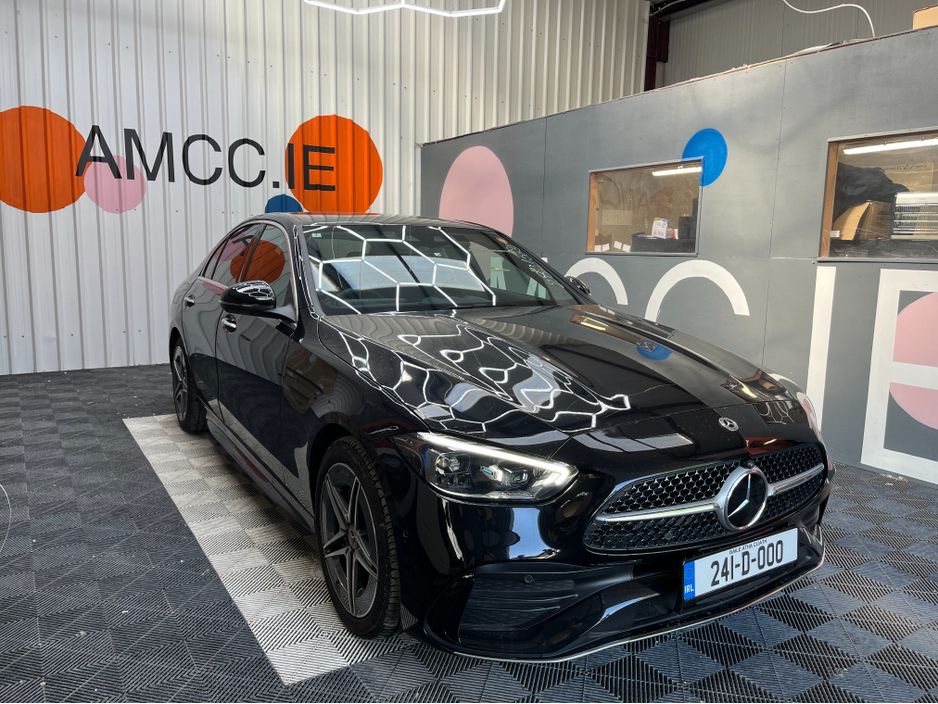 Image for 2024 Mercedes-Benz C Class 2024 MERCEDES-BENZ C350E SPORTS 2.0 AUTOMATIC / CRUISE CONTROL / 360° CAMERA / ELECTRIC MEMORY & HEATED SEATS / PADDLE SHIFTERS / AMBIENT LIGHTS / PANORAMIC SUNROOF / APPLE CARPLAY AND MORE