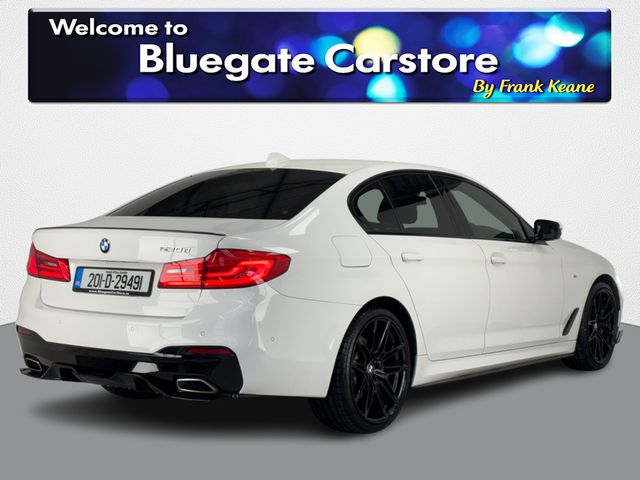 Image for 2020 BMW 5 Series D G30 M SPORT**NEW 20"ALLOYS WITH PRO PACK**NEW NCT**MULTIFUNCTIONAL STEERING WHEEL**BLACK LEATHER INTERIOR**FRONT HEATED SEATS**TOUCH SCREEN MEDIA DISPLAY**APPLE CARPLAY**PARKING SENSORS**