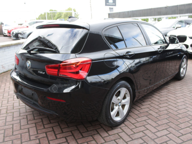 Image for 2018 BMW 1 Series 118D SPORT EDITION 5DR HATCHBACK AUTO // STUNNING CAR FINISHED IN DIAMOND BLACK // BUY WITH CONFIDENCE AA AND SIMI APPROVED DEALER 2026 // FINANCE ARRANGED // ALL TRADE INS WELCOME //