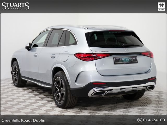 Image for 2024 Mercedes-Benz GLC Class 300E AMG LINE PHEV: IRIDIUM SILVER METALLIC WITH BLACK ARTICO: WIRELESS CHARGER, REVERSING CAMERA, HEATED SEATS, KEYLESS GO, POWERED BOOT