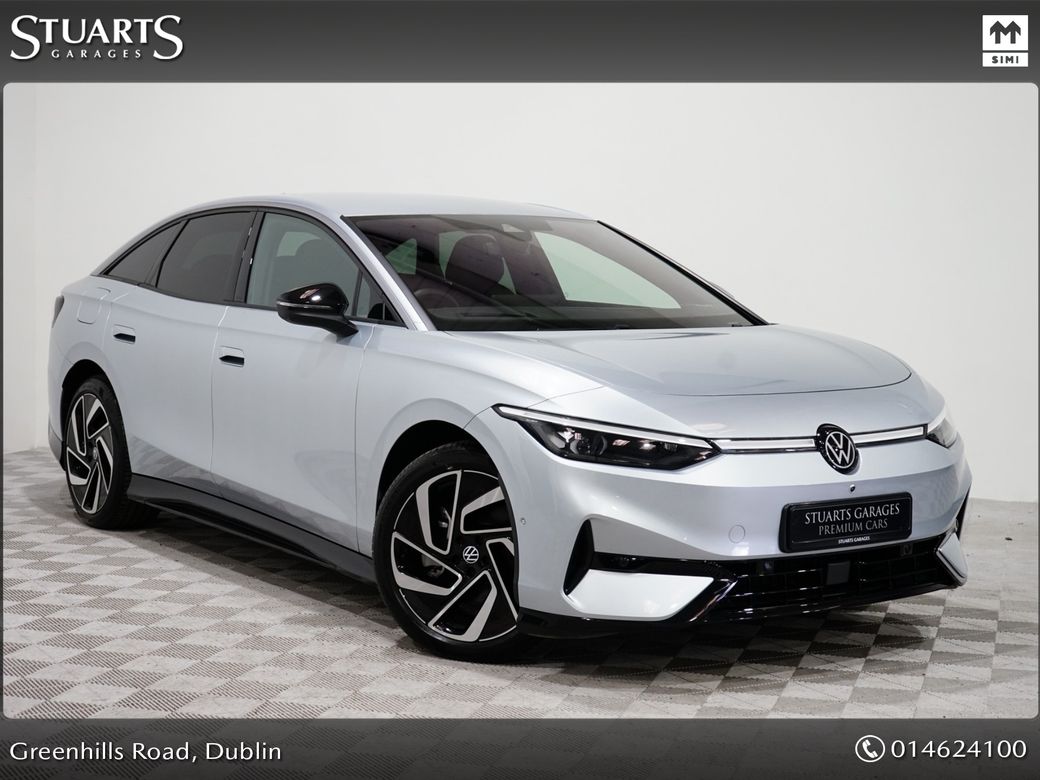 Image for 2026 Volkswagen ID.7 MATCH PRO PLUS FINISHED IN SCALE SILVER METALLIC, 20” MONTREAL ALLOYS, REAR HEATED SEATS, 360 CAMERA, WIRELESS CHARGER ANDROID AUTO, APPLE CARPLAY