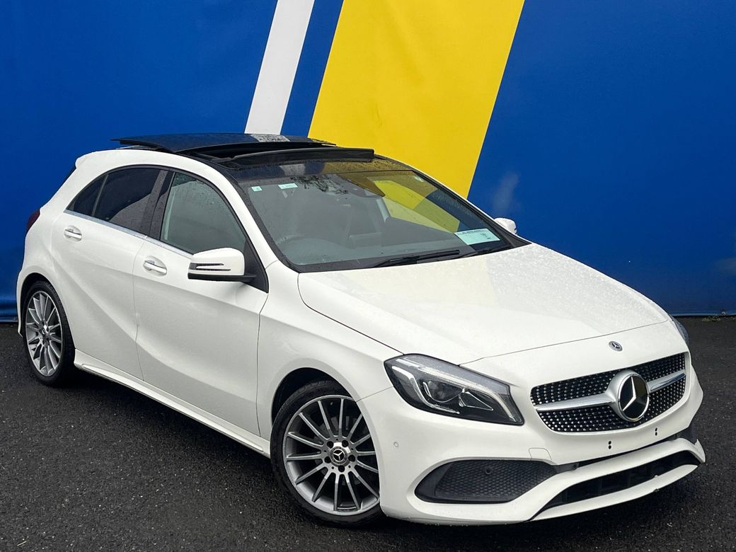 Image for 2018 Mercedes-Benz A Class A180 AMG-LINE 1.6 AUTO // OPENING PANORAMIC SUNROOF // COMPLETE SERVICE HISTORY // HEATED AMG-LINE SEATS