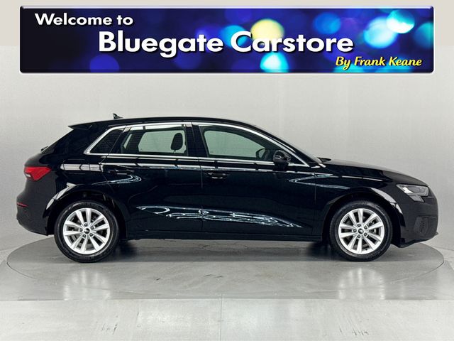 Image for 2022 Audi A3 SPORTBACK 30 TFSI 110HP ATTRACTION**DIGITAL DASH**MULTIFUNCTIONAL STEEIRNG WHEEL**KEYLESS START**TOUCH SCREEN MEDIA DISPLAY**APPLE CARPLAY**AIR CONDITIONING**FINANCE AVAILABLE**