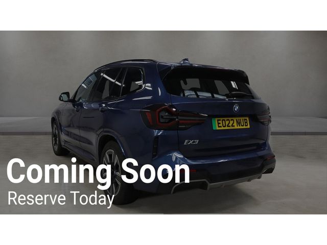 Image for 2022 BMW iX3 M SPORT (PAN ROOF / OYSTER LEATHER) AUTOMATIC **ONE OWNER / APPLE CARPLAY / DRIVING ASSISTANT PRO / ELECTRIC SUNROOF / HEATED STEERING WHEEL / REVERSE CAMERA / SAT NAV / WIRELESS PHONE CHARGING**