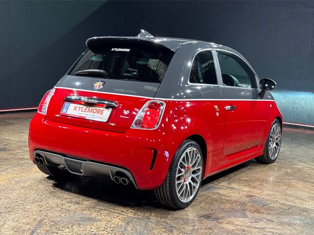 Image for 2016 Fiat Abarth 1.4 T-JET AUTOMATIC - TURISMO EDITION - UPGARDED ALLOYS - BLACK LEATHER - RED/BLACK TWO TONE - REAR CAMERA