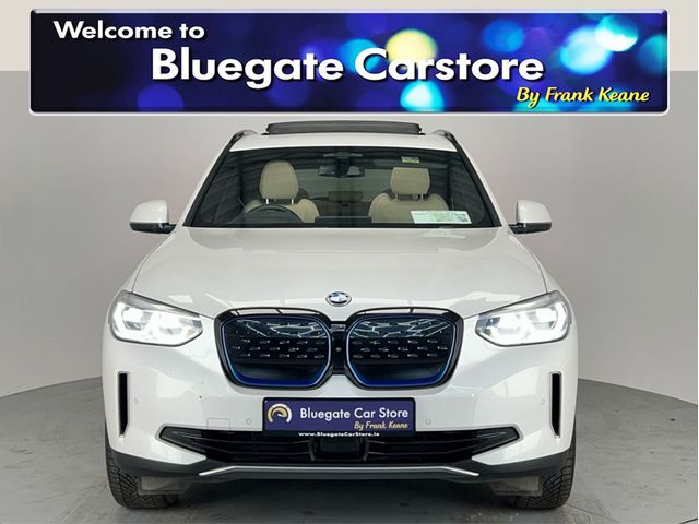 Image for 2021 BMW iX3 IX3**20"ALLOYS**CREAM LEATHER INTERIOR**FRONT HEATED SEATS**DIGITAL DASH**PANORAMIC SUNROOF**DUAL CLIMATE CONTROL**360 CAMERA**TOUCH SCREEN MEDIA DISPLAY**APPLECARPLAY**SATNAV**ELECTRIC TAILGATE**