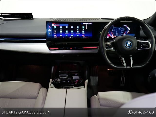 Image for 2025 BMW 5 Series 3 X PACKS: PRO PACK, TECH PLUS PACK, COMFORT PACK AND 20” 939 AERO ALLOYS, SAPPHAIRE BLACKMETALLIC AND IVORY VEGANZA INTERIOR