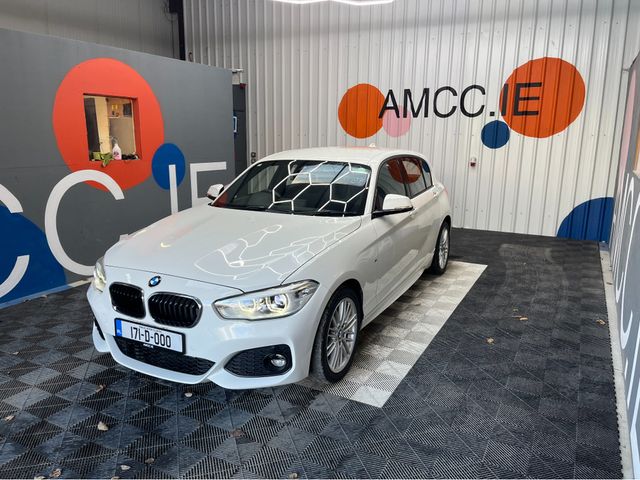 Image for 2017 BMW 1 Series 2017 BMW 1 SERIES 118D M-SPORT 2.0L DIESEL / 66K KMS / ADAPTIV CRUISE CONTROL, HEATED SEATS, REVERSE CAMERA & MORE