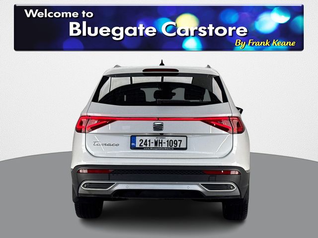Image for 2024 SEAT Tarraco 2.0 TDI 150HP DSG 7SEATER**BLACK LEATHER INTERIOR**FRONT HEATED SEATS**ELECTRIC TAILGATE**REVERSE CAMERA**PARKING SENSORS**20"ALLOYS**DUAL CLIMATE CONTROL**DIGITAL DASH**FINANCE AVAILABLE**