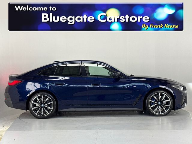 Image for 2023 BMW i4 EDRIVE40 340BHP **Digital Dash**Touchscreen Media**Heads Up Display**Harman/Kardon Sound System**Apple CarPlay**Reverse Camera**Foldable Mirrors**Cream Leather Interior**Heated Seats**Isofix**