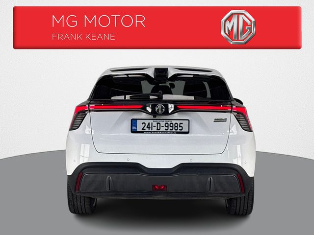 Image for 2024 MG MG4 LR - EXCLUSIVE- 64KWH **FULL BLACK INTERIOR**REVERSE CAMERA**HEATED STEERING WHEEL**FRONT HEATED SEATS**REVERSE SENSORS**FRONT CAMERA**WIRELESS PHONE CHARGING**APPLE CARPLAY**ANDROID AUTO**