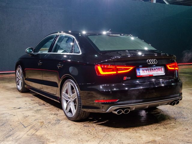 Image for 2016 Audi S3 BLACK HALF LEATHER UPHOLSTERY - FACTORY ALLOY WHEELS - FLAT BOTTOM STEERING WHEEL - REVERSE CAMERA