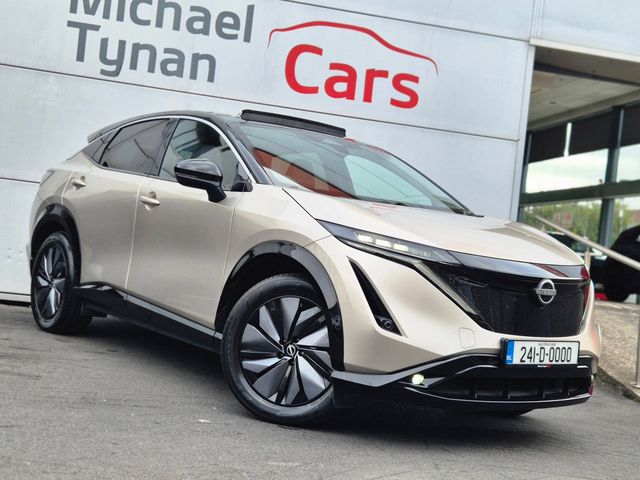 Image for 2024 Nissan Ariya 87kwh Advance, Sunroof, CarPlay, Camera, Privacy, 1/2 Leather - First Registered in February 2024 - Trade in Price €31, 888