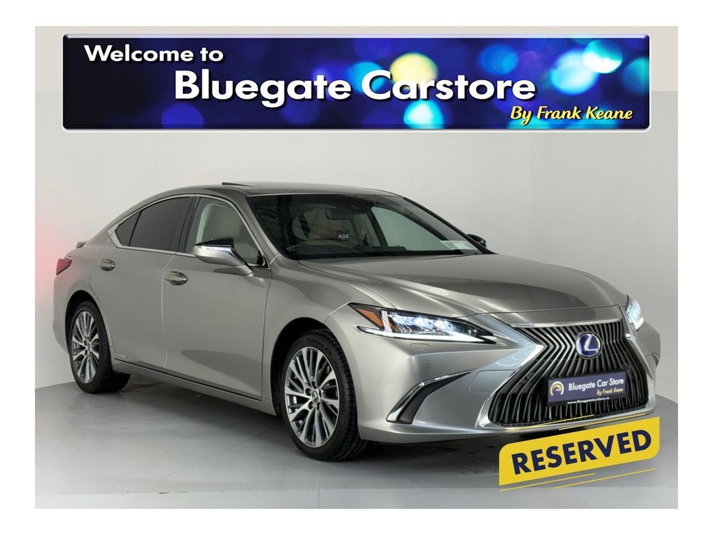 Image for 2019 Lexus ES 300h SUNROOF**HEATED CREAM LEATHER MEMORY SEATS**HEATED MULTIFUNCTIONAL STEERING WHEEL**DIGITAL DASH**BLUETOOTH MEDIA**DUAL CLIMATE**DRIVE MODES**KEYLESS START**ELECTRIC FOLDING MIRRORS**ISOFIX**