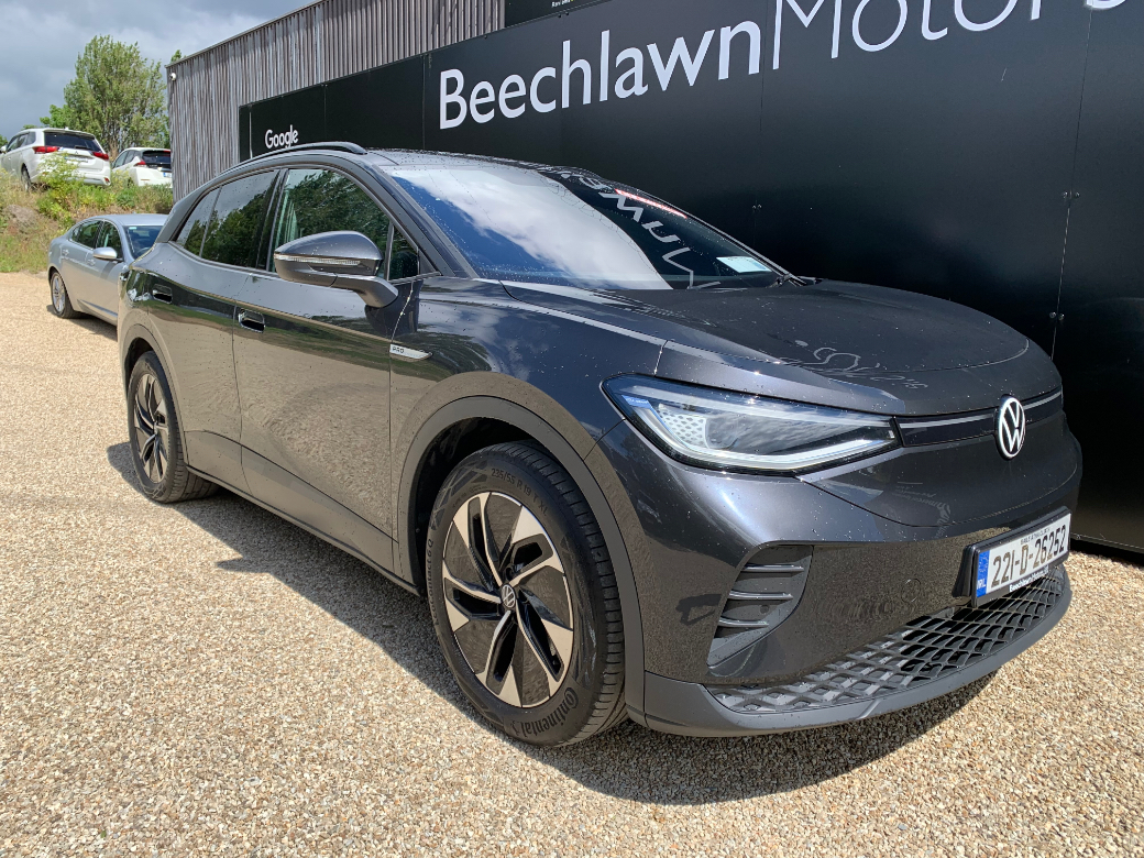 Image for 2022 Volkswagen ID.4 ID.4 77KWH 204 BHP FAMILY PRO // ONE OWNER // 04/28 NCT AND €120 ROAD TAX // HEATED SEATS, HEATED MIRRORS AND CRUISE CONTROL // 