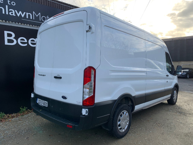 Image for 2023 Ford Transit 2.0 TDCI 130PS LWB MED ROOF FWD TREND // PRICE EXCL. VAT // ONE OWNER // 07/26 CVRT // PARKING SENSORS, CRUISE AND BLUETOOTH // 