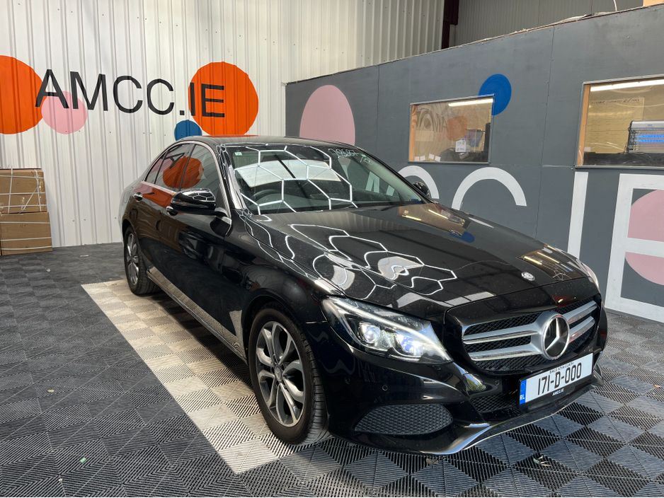 Image for 2017 Mercedes-Benz C Class €21950 2017 MERCEDES-BENZ C220D AVANTGARDE 2.2 AUTOMATIC / CRUISE CONTROL / REVERSE CAMERA / ELECTRIC MEMORY & HEATED SEATS / PADDLE SHIFTERS AND MORE