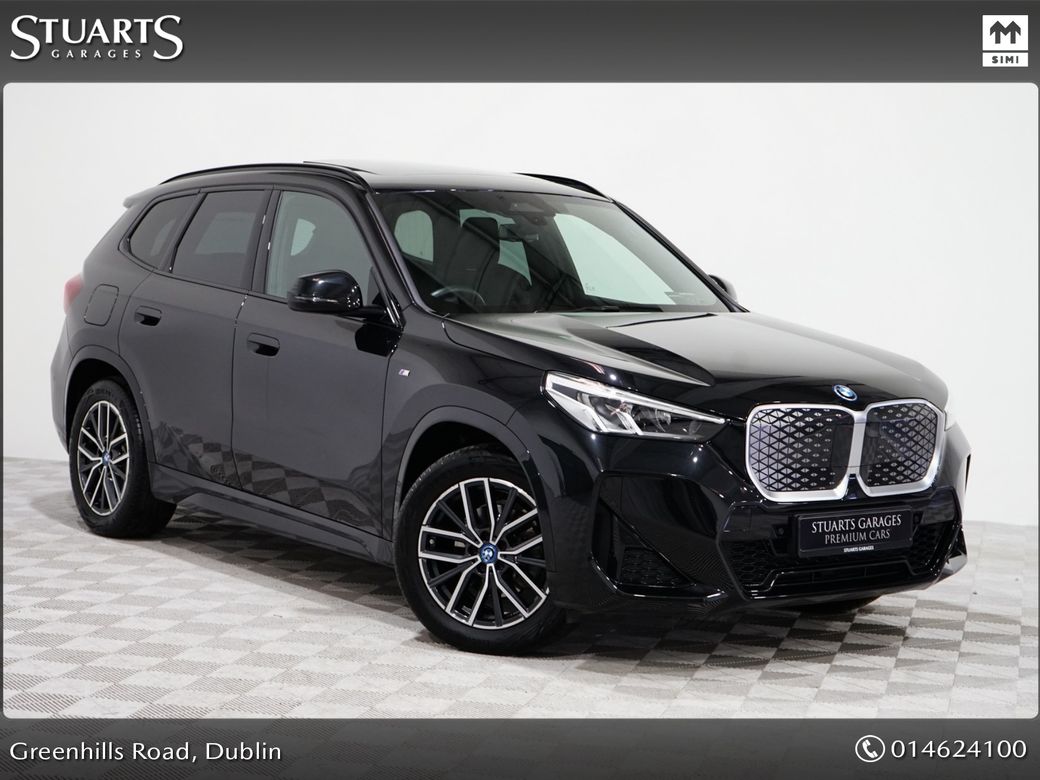 Image for 2024 BMW iX1 M-SPORT 20eDrive. SAPPHAIRE BLACK METALLIC, PANORAMIC SUNROOF, HEATED SEATS, POWERED BOOT, REVERSING CAMERA, ANDROID AUTO