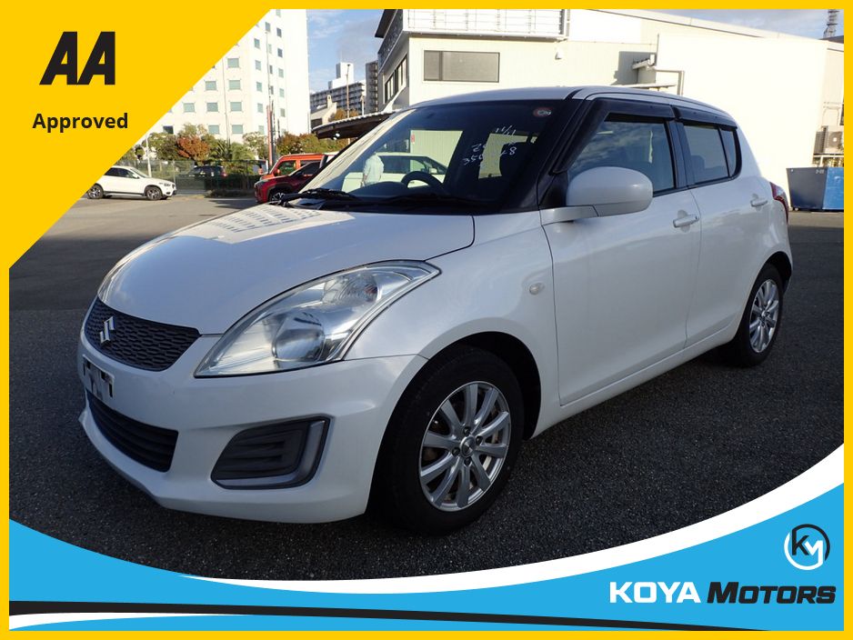 Image for 2015 Suzuki Swift 1.2 XG CVT PETROL AUTOMATIC // SNOW WHITE PEARL METALLIC // LANE ASSIST // PRIVACY PACK // COLLISION BRAKING ASSIST // REVERSING CAMERA // UPGRADED SPORT ALLOYS // AA DEALER APPROVED 2026