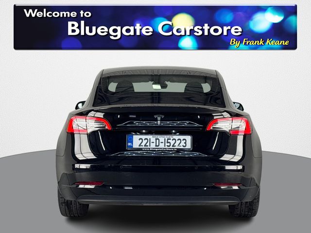 Image for 2022 Tesla Model 3 RWD 4DR AUTO**BLACK LEATHER INTERIOR**TOUCH SCREEN INFOTAINMENT**REVERSE CAMERA**PARKING SENSORS**HEATED SEATS FRONT & REAR**18"ALLOYS**KEYLESS ENTRY/START**PANORAMIC ROOF**FINANCE ARRANGED**