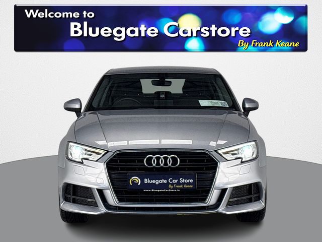 Image for 2020 Audi A3 LIMOUSINE SAL 30 TDI 116HP SE**MULTIFUNCTIONAL STEERING WHEEL**HALF LEATHER INTERIOR**DIGITAL MEDIA DISPLAY**BLUETOOTH**ELECTRIC HANDBRAKE**PARKIG SENSORS**S LINE EXTERIOR PACK**FINANCE AVAILABLE**
