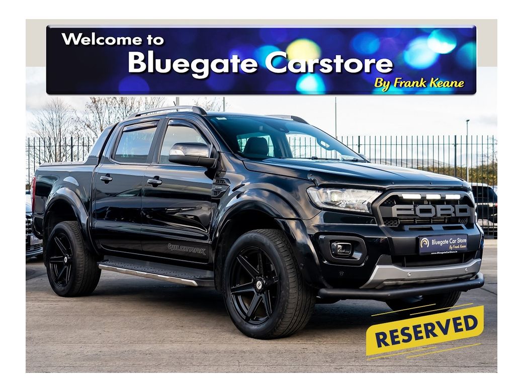 Image for 2022 Ford Ranger WILDTRAK - 2.0 TDI 213 D/CAB P/U**LEATHER SEATS**AUTOMATIC**CRUISE CONTROL**MULTIFUNCTIONAL STEERING WHEEL**TOUCHSCREEN MEDIA DISPLAY**BLUETOOTH**20 INCH ALLOYS**REVERSE CAMERA**