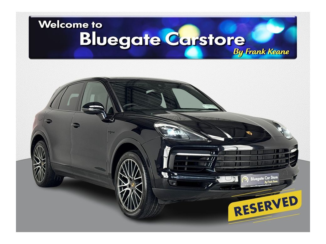 Image for 2021 Porsche Cayenne V6 E-HYBRID**HEATED LEATHER ELECTRIC SEATS**MULTIFUNCTIONAL STEERING WHEEL**REVERSE CAMERA**PARKING SENSORS**APPLE CARPLAY**TOUCHSCREEN MEDIA**DRIVE MODES**ADAPTIVE AIR SUSPENSION**ELECTRIC TAILGATE**