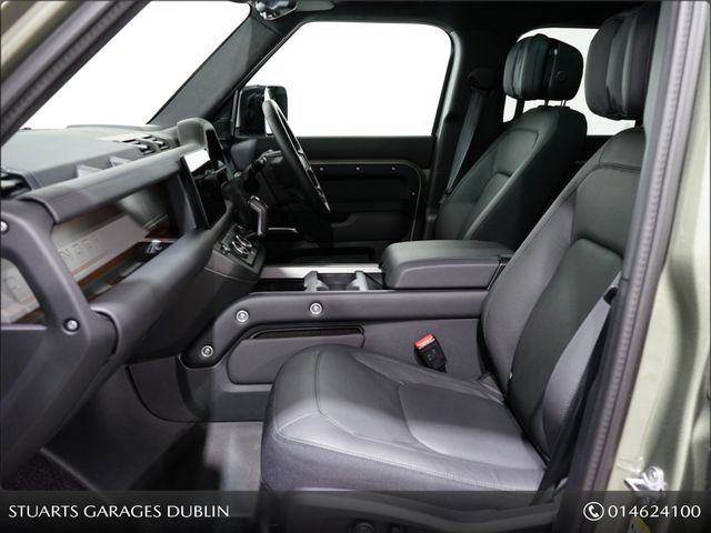 Image for 2025 Land Rover Defender EXTREMELY RARE DEFENDER X: MASSIVE SPEC WITH ONLY 5, 000KM OVER €147K NEW. PANGEA GREEN WITH EBONY LEATHER. BLACK CONTRAST ROOF AND BONNET