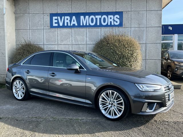 Image for 2019 Audi A4 S-LINE AUTOMATIC 2.0 PETROL 150BHP //SAT NAV//HALF LEATHER HEATED SEATS//CARPLAY//