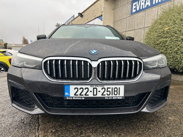 Image for 2022 BMW 5 Series G31 530E M-SPORT 292BHP AUTOMATIC 5DR **FULL LEATHER** HEATED SEATS** DIGITAL DASH** SAT NAV** MEDIA PLAY** ELECTRIC BOOT**