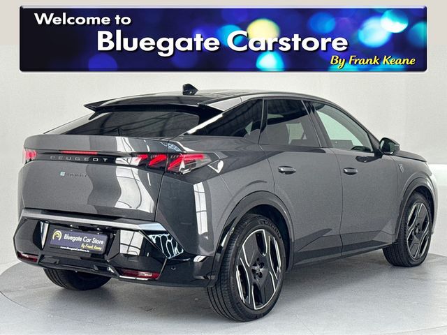Image for 2024 Peugeot 3008 GT EV**DIGITAL DASH**MULTIFUNCTIONAL STEERING WHEEL**TOUCH SCREEN MEDIA DISPLAY**DUAL CLIMATE CONTROL**SATNAV**APPLE CARPLAY**REVERSE CAMERA**20"ALLOYS**ELECTRIC TAILGATE**FINANCE AVAILABLE**