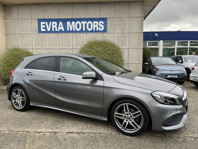 Image for 2018 Mercedes-Benz A Class A180 AMG SPORT AUTOMATIC 1.6 PETROL //LOW MILES//HIGH SPEC//HALF LEATHER HEATED SEATS//ADAPTIVE CRUISE CONTROL//REVERSE CAMERA//