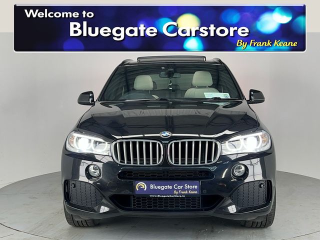 Image for 2018 BMW X5 XDRIVE 40E M SPORT AUTO**PANORAMIC SUNROOF**MULTIFUNCTIONAL STEERING WHEEL**CREAM LEATHER INTERIOR**TOUCH SCREEN INFOTAINMENT**BLUETOOTH**SATNAV**FRONT & REAR PARKING SENSORS*REVERSE CAMERA*20"ALLOYS*
