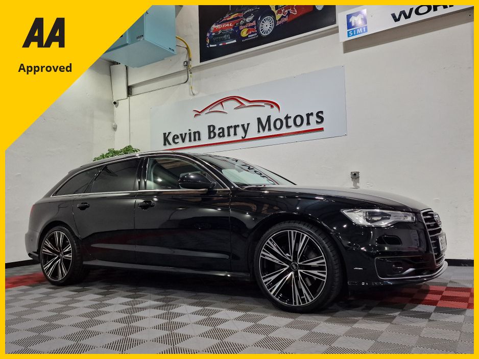 Image for 2015 Audi A6 AVANT 3.0TDi SE QUATTRO 218BHP AUTOMATIC *20" UPGRADED ALLOYS / ADAPTIVE CRUISE CONTROL / BLIND SPOT ASSIST / ELECTRIC BOOTLID / FULL BLACK LEATHER / HEATED SEATS & STEERING WHEEL / 360 DEGREE CAMERA*