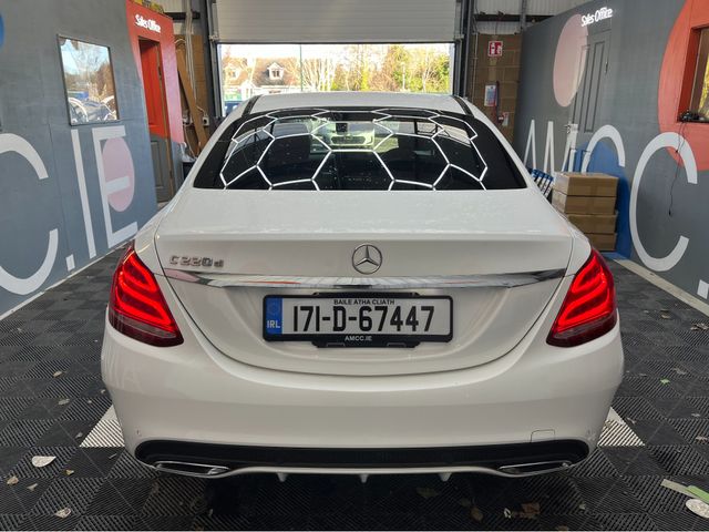 Image for 2017 Mercedes-Benz C Class €21950 2017 MERCEDES-BENZ C220D AVANTGARDE AMG LINE 2.2 AUTOMATIC / CRUISE CONTROL / REVERSE CAMERA / ELECTRIC MEMORY & HEATED SEATS / PADDLE SHIFTFERS AND MORE