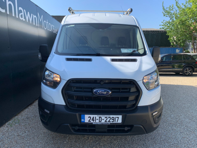 Image for 2024 Ford Transit 2.0 TDCI 130 PS LWB MED ROOF RWD // PRICE EXCL. VAT // VERY LOW MILEAGE // 03/27 CVRT / 