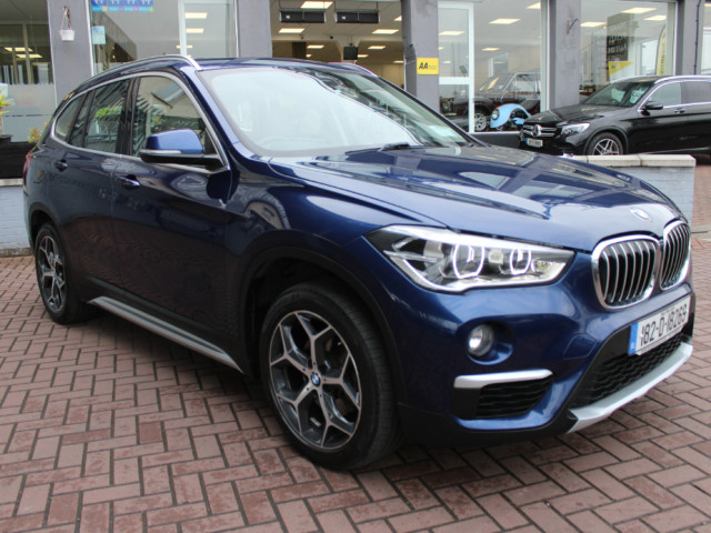 Image for 2018 BMW X1 S-DRIVE 18D X LINE 5DR ESTATE PAN-ROOF // IRISH OWNER FROM NEW WITH ONLY 74, 000 KMS // IMMACULATE CONDITION THROUGHOUT // BUY WITH CONFIDENCE AA AND SIMI APPROVED DEALER 2025 // ALL TRADE IN