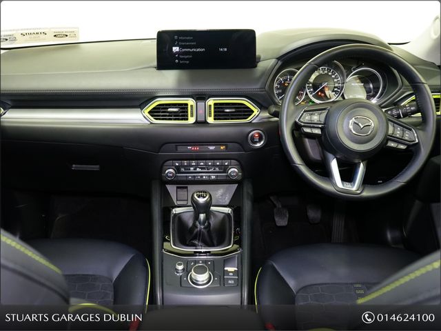 Image for 2023 Mazda CX-5 NEWGROUND 2.0P 165PS*ELECTRIC DRIVERS SEAT HEATED SEATS, ADAPTIVE CRUISE CONTROL, LANE DEPARTURE, DUAL CLIMATE, BLIND SPOT DETECTION, PRIVACY GLASS, PDC, FRONT & REAR, BLACK PACK, APPLE CARPLAY / A