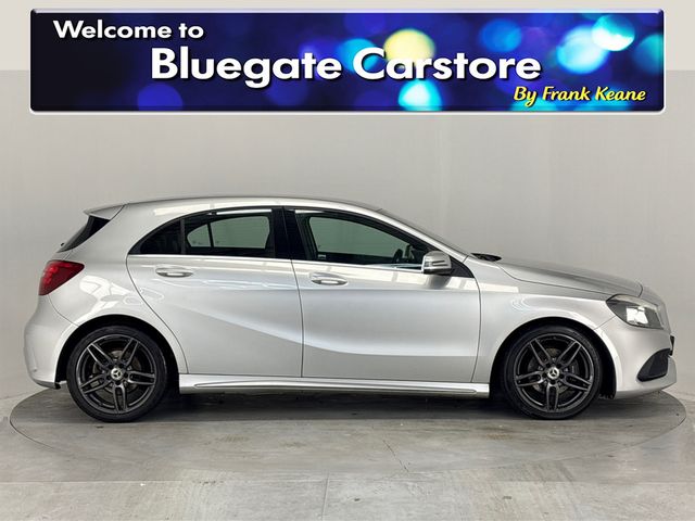 Image for 2018 Mercedes-Benz A Class A180 D AMG LINE 5DR AUTO**18"AMG ALLOYS**AMBIENT LIGHTING**PARKING SENSORS**DRIVE SELECT MODES**CRUISE CONTROL**REVERSE CAMERA**PUSH BUTTON START**DUAL ZONE CLIMATE CONTROL**