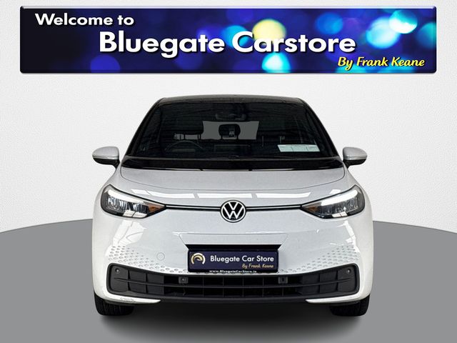 Image for 2023 Volkswagen ID.3 PRO 150 KW 58KWH **WHITE AND GREY HALF LEATHER INTERIOR**FRONT HEATED SEATS**USBC CHARGING PORTS**TOUCHSCREEN INFOTAINMENT SYSTEM**ANDROID AUTO**APPLE CARPLAY**REVERSE CAMERA**PARKING SENSORS**