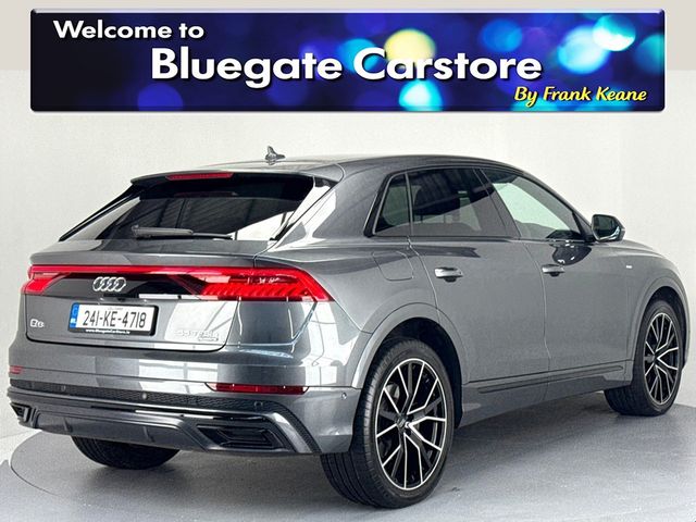 Image for 2024 Audi Q8 TFSI BLACK ED 55 QTO 381BHP*BLACK LEATHER INTERIOR*FRONT HEATED ELECTRIC SEATS*TOUCH SCREEN CLIMATE CONTROL*TOUCH SCREEN INFOTAINMENT*APPLE CARPLAY*REVERSE CAMERA**SATNAV*ELECTRIC TAILGATE*22"ALLOYS*