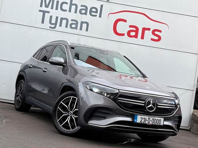 Image for 2023 Mercedes-Benz EQA 250 + AMG Line Premium, 1/2 Leather, 19" Alloys, Sat Nav, 360 Reverse Camera, CarPlay, Privacy Glass - First Registered in July 2023 - Trade in price €31, 777