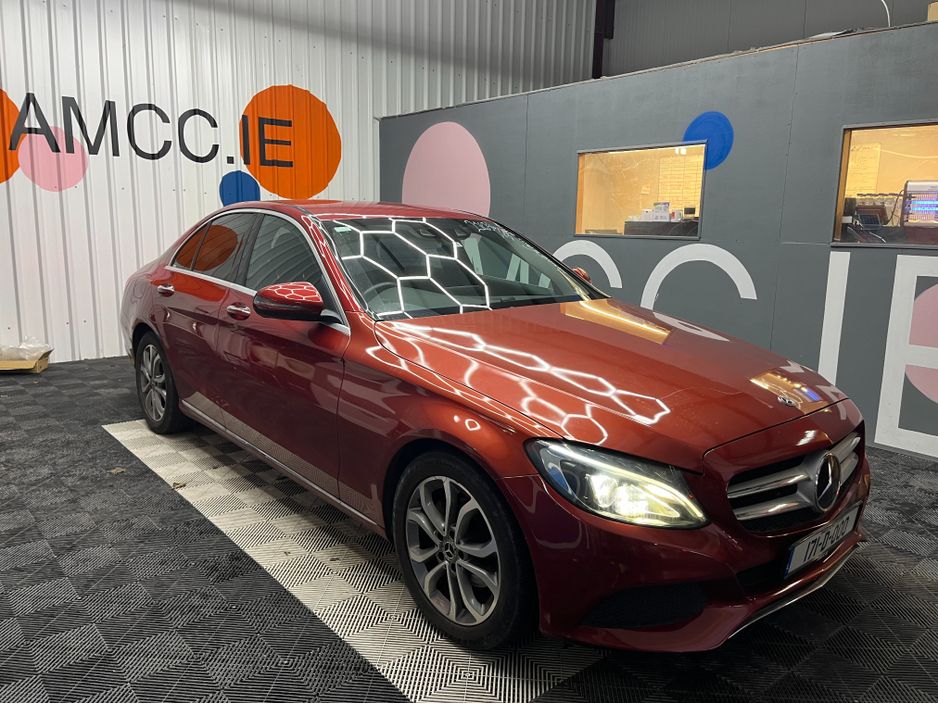 Image for 2017 Mercedes-Benz C Class €21950 2017 MERCEDES-BENZ C180 AVANTGARDE 1.6 AUTOMATIC / CRUISE CONTROL / REVERSE CAMERA / ELECTRIC MEMORY & HEATED SEATS / PADDLE SHIFTERS / AMBIENT LIGHTS AND MORE