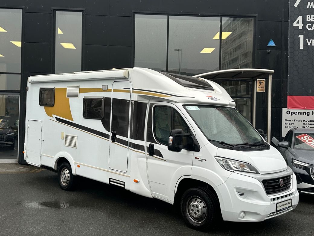 Image for 2018 Fiat Ducato Camper Carado T337 2/3 Berth 4 Seat Belts 