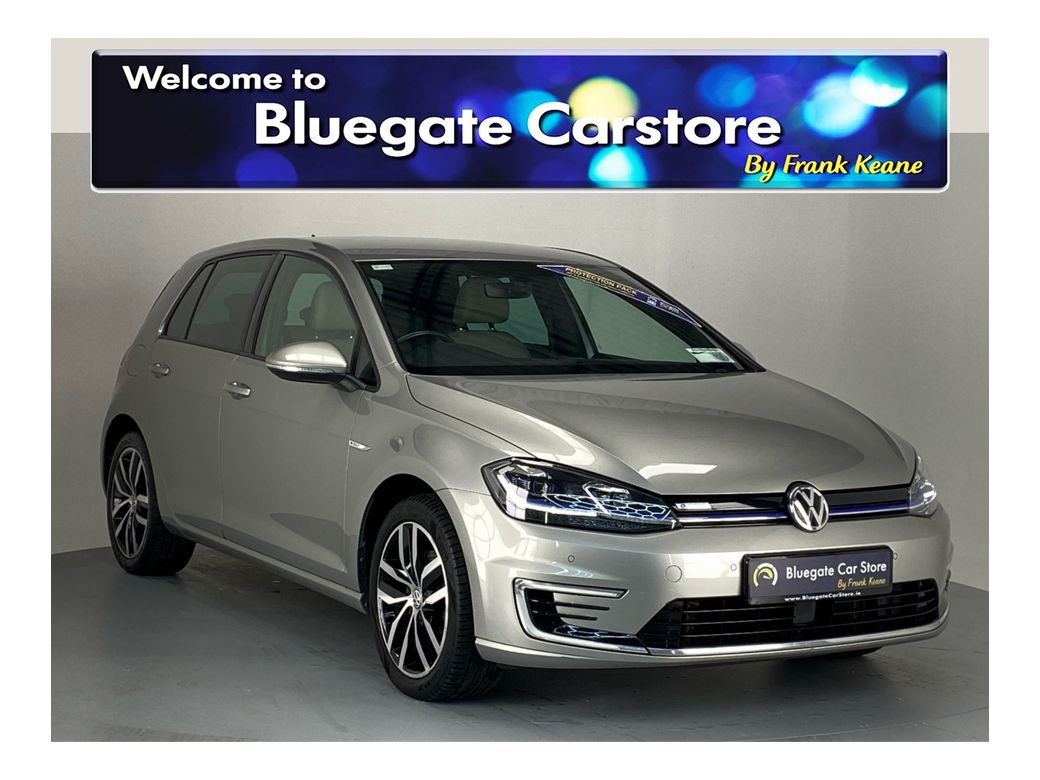 Image for 2019 Volkswagen E-Golf EV E1F 136BHP 5DR AUTO**FULL CREAM LEATHER INTERIOR**ADAPTIVE CRUISE CONTROL**HEATED SEATS**DIGITAL CLIMATE CONTROL**FRONT & REAR PARKING SENSORS**REVERSINING CAMERA**TINTED WINDOWS **HISTORY CHECKED*