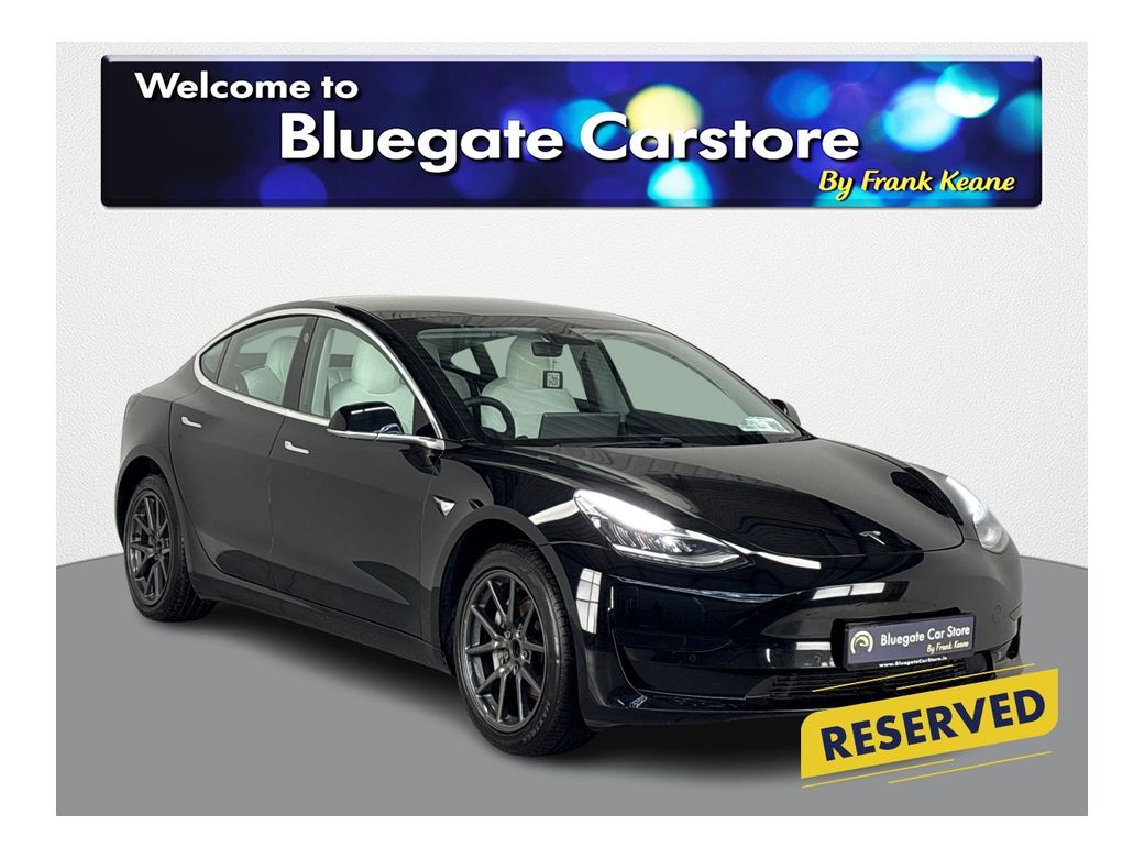 Image for 2020 Tesla Model 3 STANDARD RANGE**DUAL PANORAMIC ROOFS**WHITE LEATHER SEATS**HEATED SEATS**TOUCH SCREEN INFOTAINMENT SYSTEM**BLUETOOTH**SATNAV**DRIVE MODES**REVERSE CAMERA**KEYLESS START/ENTRY**FINANCE AVAILABLE**